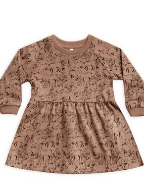NWT Rylee and Cru Woodland Sweatshirt Dress